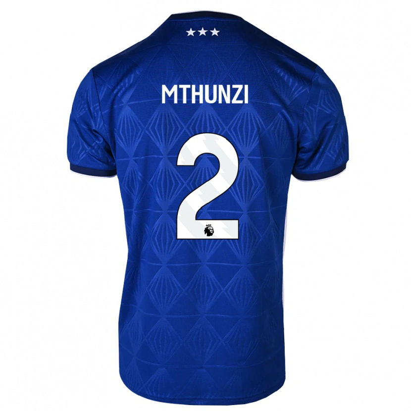 Danxen Homem Camisola Corbin Mthunzi #2 Azul Médio Branco Vermelho Principal 2026/27 Camisa