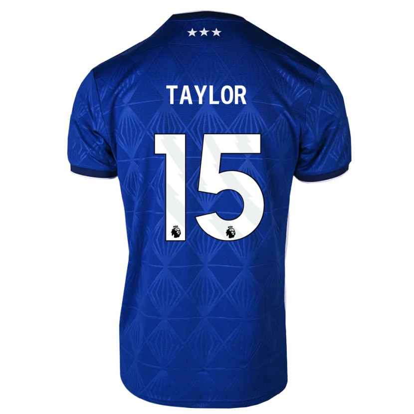 Danxen Homem Camisola Tom Taylor #15 Azul Médio Branco Vermelho Principal 2026/27 Camisa
