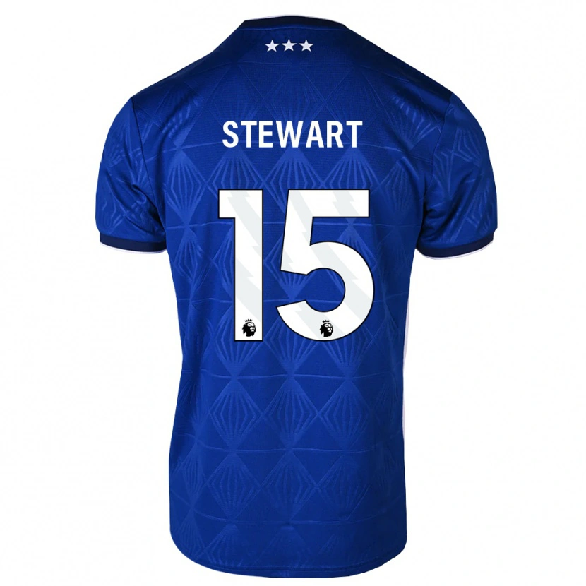 Danxen Homem Camisola Callum Stewart #15 Azul Médio Branco Vermelho Principal 2026/27 Camisa