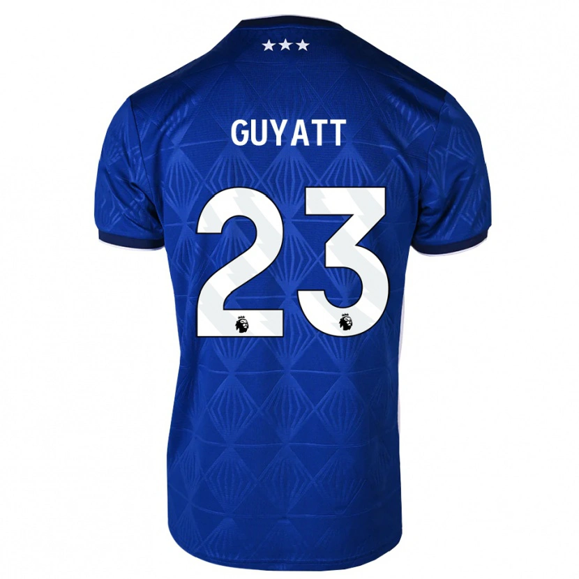 Danxen Homem Camisola Shauna Guyatt #23 Azul Médio Branco Vermelho Principal 2026/27 Camisa