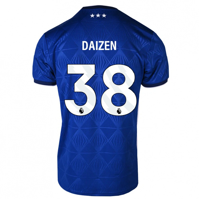 Danxen Homem Camisola Daizen Maeda #38 Azul Médio Branco Vermelho Principal 2026/27 Camisa