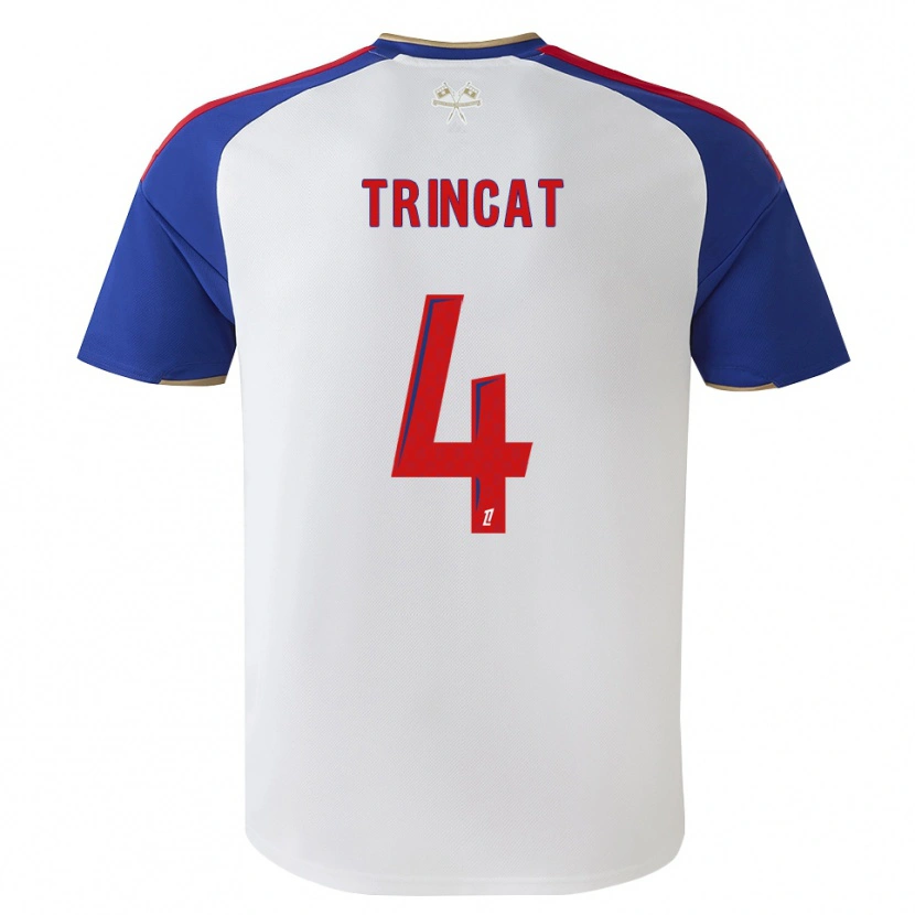 Danxen Homem Camisola Aaron Trincat #4 Azul Real Vermelho Branco Principal 2026/27 Camisa