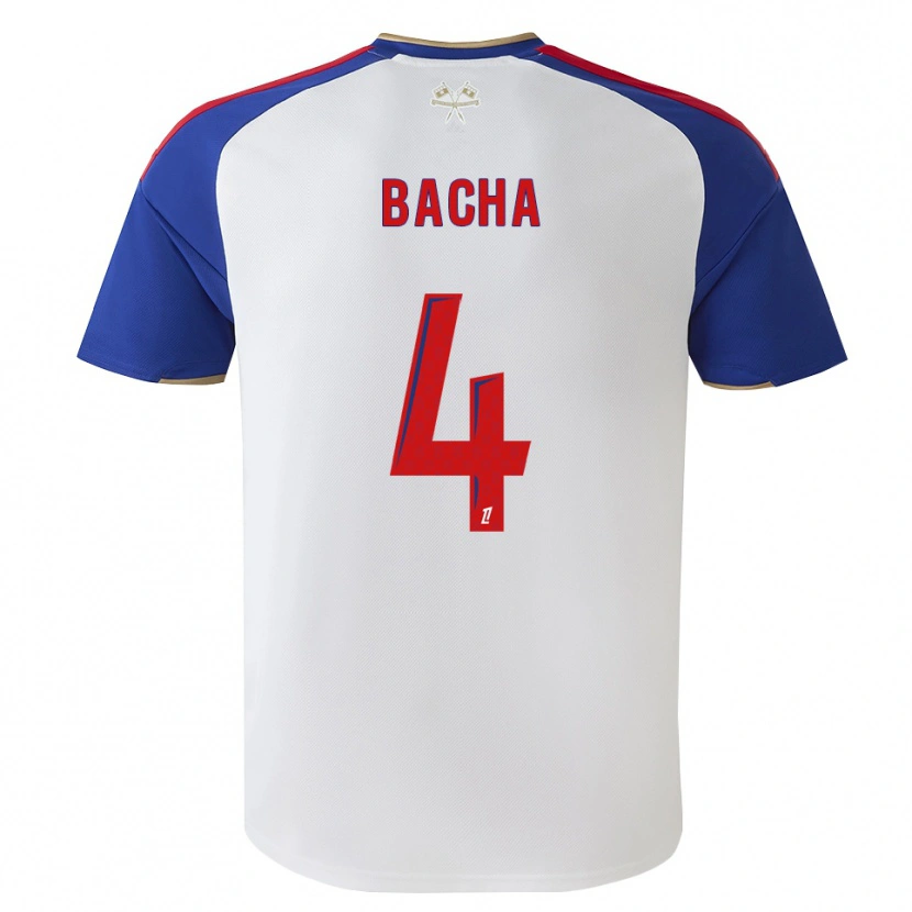 Danxen Homem Camisola Selma Bacha #4 Azul Real Vermelho Branco Principal 2026/27 Camisa