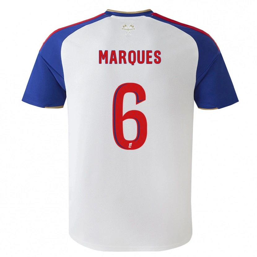 Danxen Homem Camisola Joss Marques #6 Azul Real Vermelho Branco Principal 2026/27 Camisa