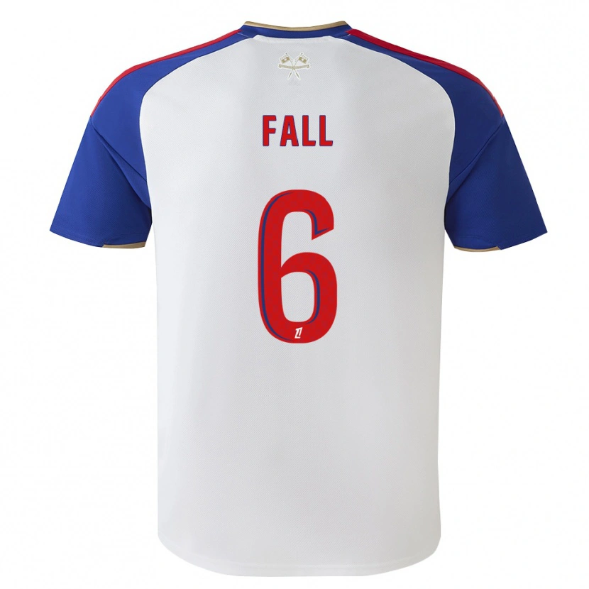 Danxen Homem Camisola Fallou Fall #6 Azul Real Vermelho Branco Principal 2026/27 Camisa