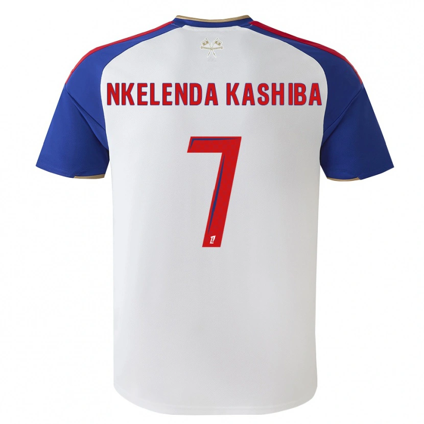 Danxen Homem Camisola Jason Nkelenda Kashiba #7 Azul Real Vermelho Branco Principal 2026/27 Camisa