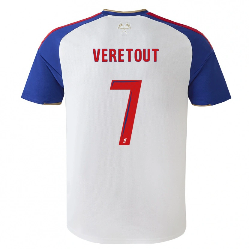 Danxen Homem Camisola Jordan Veretout #7 Azul Real Vermelho Branco Principal 2026/27 Camisa