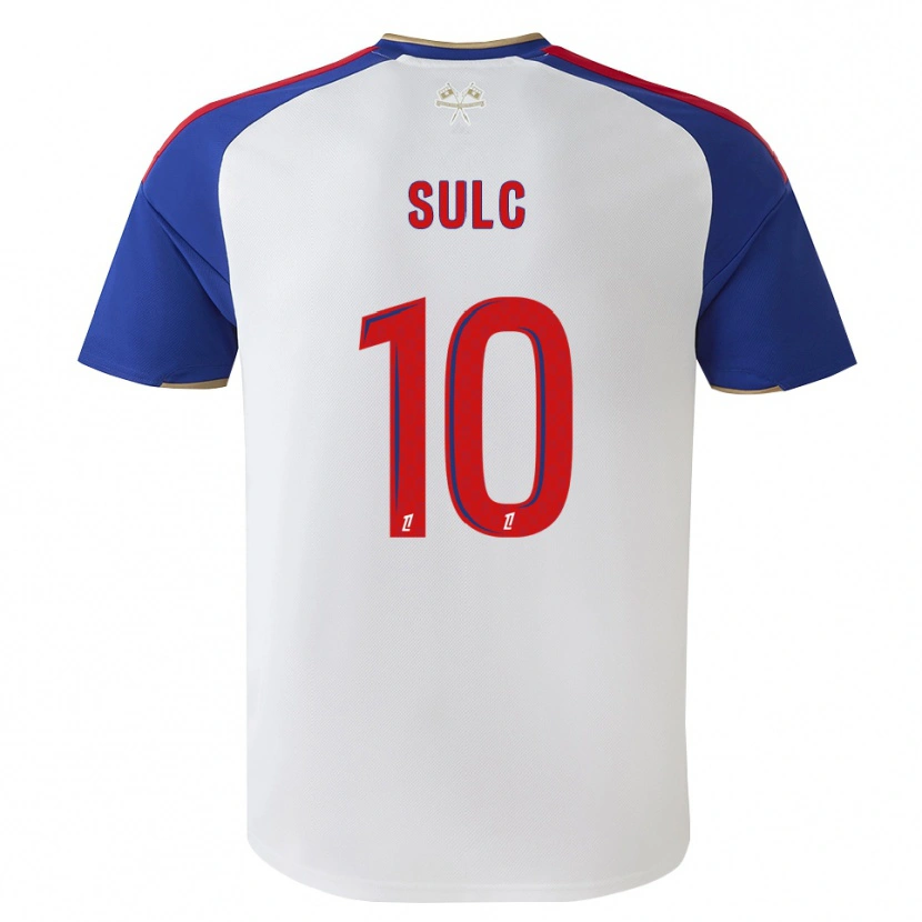 Danxen Homem Camisola Pavel Sulc #10 Azul Real Vermelho Branco Principal 2026/27 Camisa