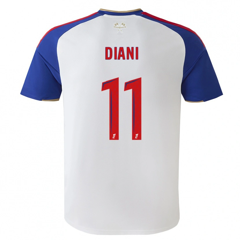 Danxen Homem Camisola Kadidiatou Diani #11 Azul Real Vermelho Branco Principal 2026/27 Camisa