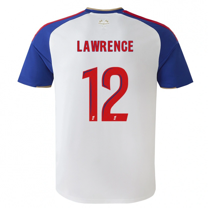 Danxen Homem Camisola Ashley Lawrence #12 Azul Real Vermelho Branco Principal 2026/27 Camisa