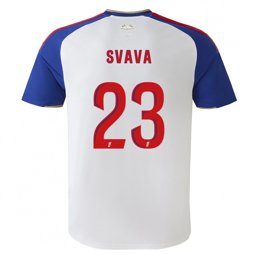 Danxen Homem Camisola Sofie Svava #23 Azul Real Vermelho Branco Principal 2026/27 Camisa