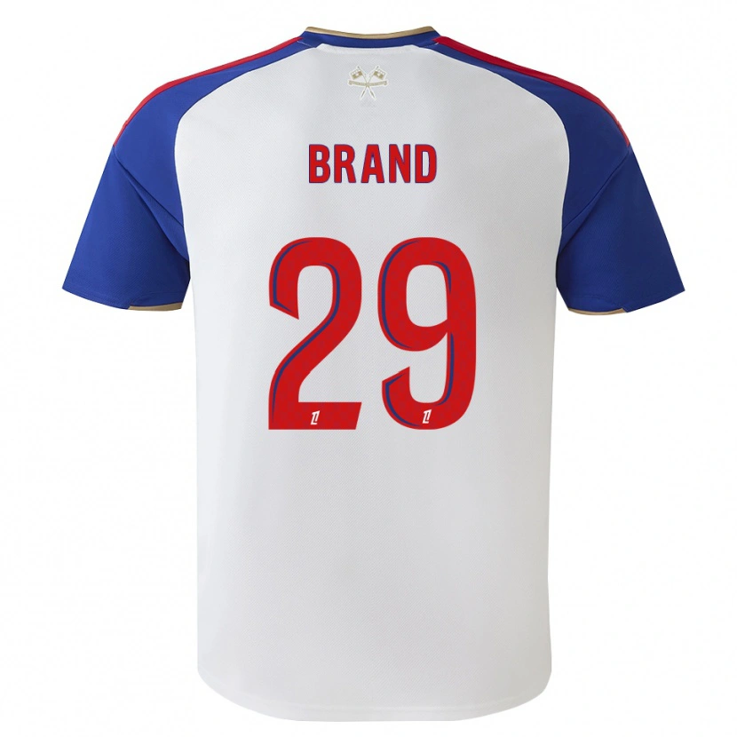 Danxen Homem Camisola Jule Brand #29 Azul Real Vermelho Branco Principal 2026/27 Camisa