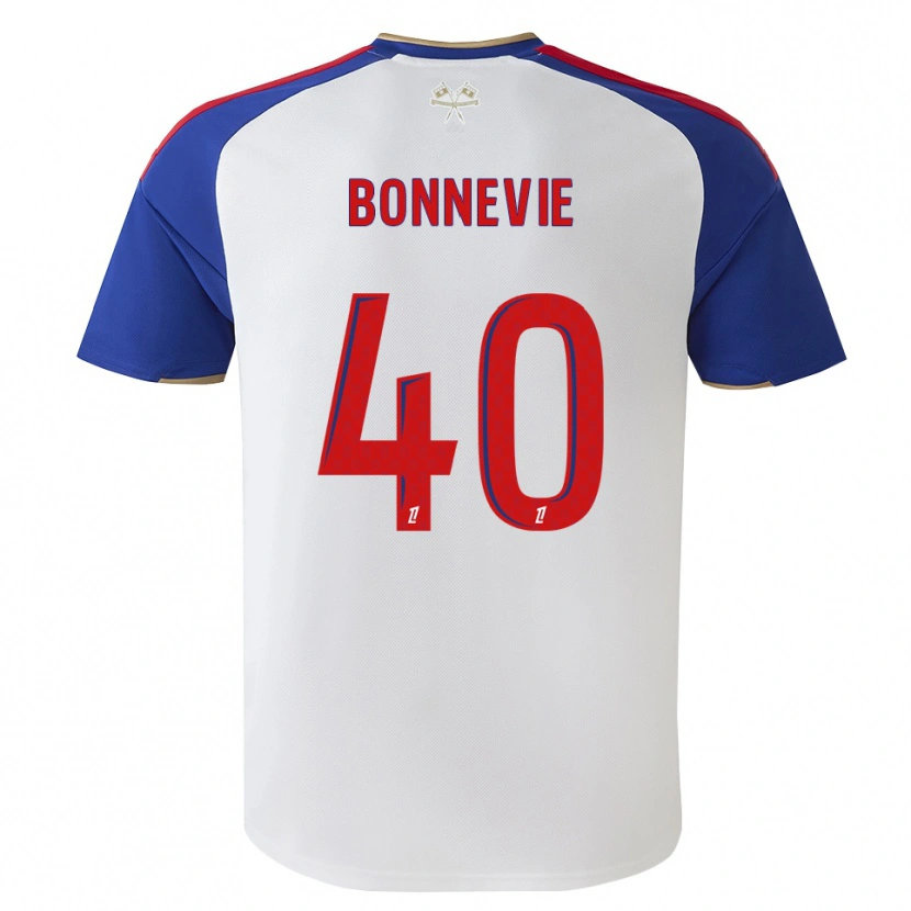Danxen Homem Camisola Kayne Bonnevie #40 Azul Real Vermelho Branco Principal 2026/27 Camisa