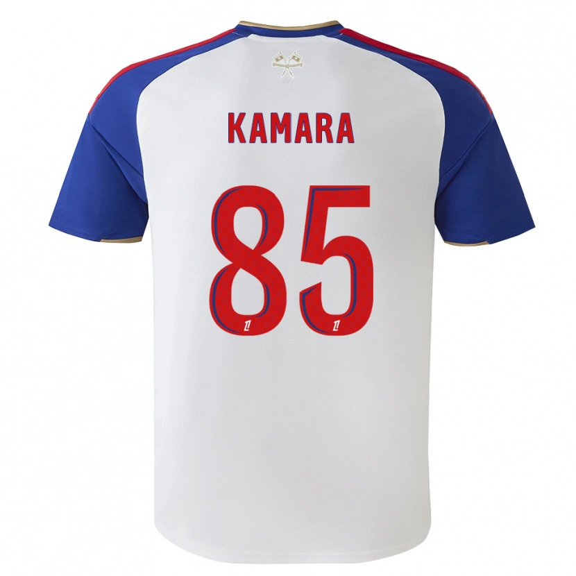 Danxen Homem Camisola Noham Kamara #85 Azul Real Vermelho Branco Principal 2026/27 Camisa