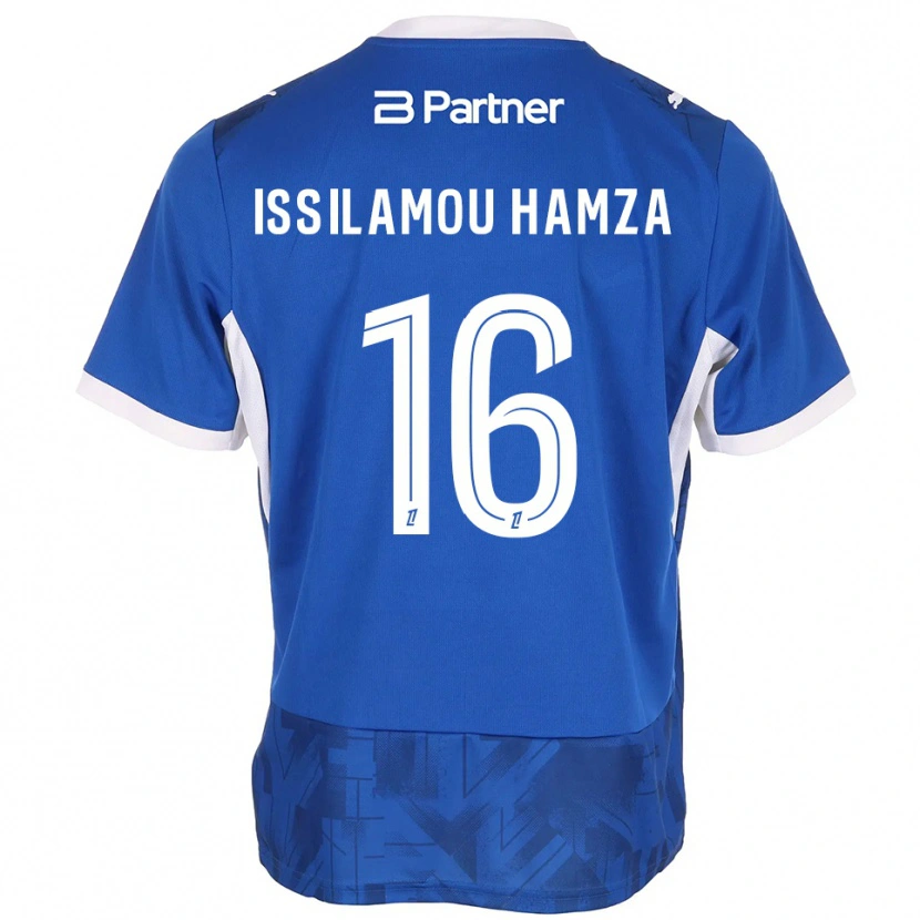 Danxen Homem Camisola Fayyad Issilamou Hamza #16 Azul Médio Branco Principal 2026/27 Camisa