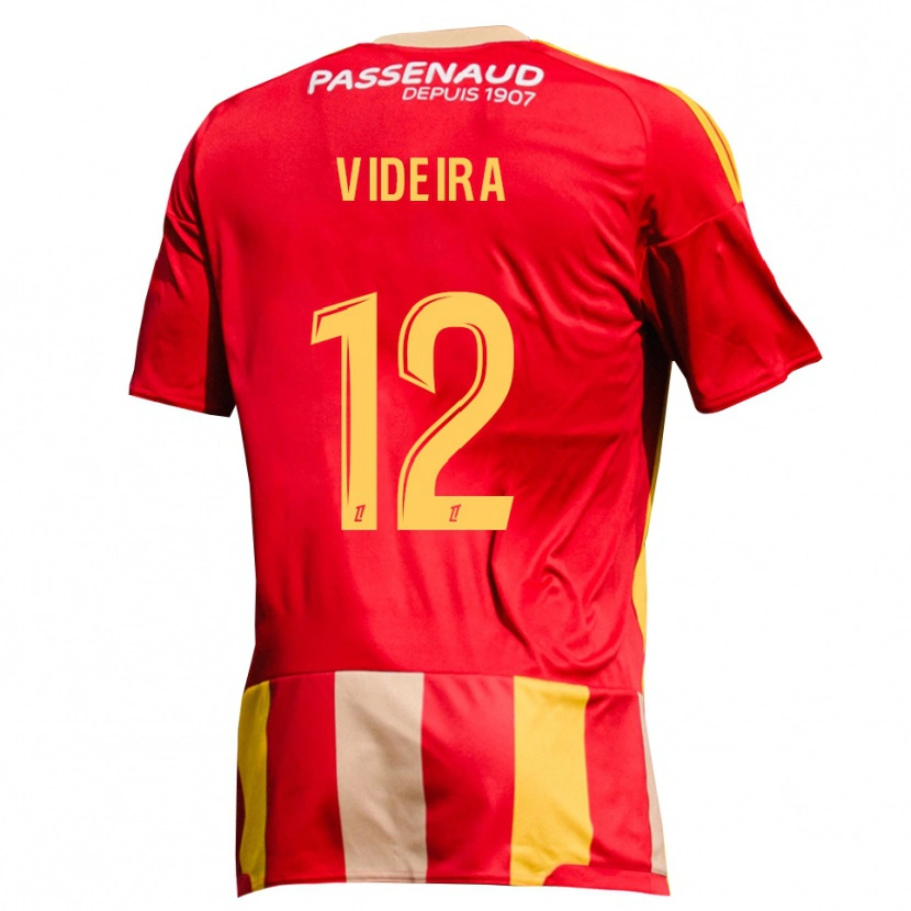 Danxen Homem Camisola Lenny Videira #12 Amarelo Vermelho Verde Principal 2026/27 Camisa