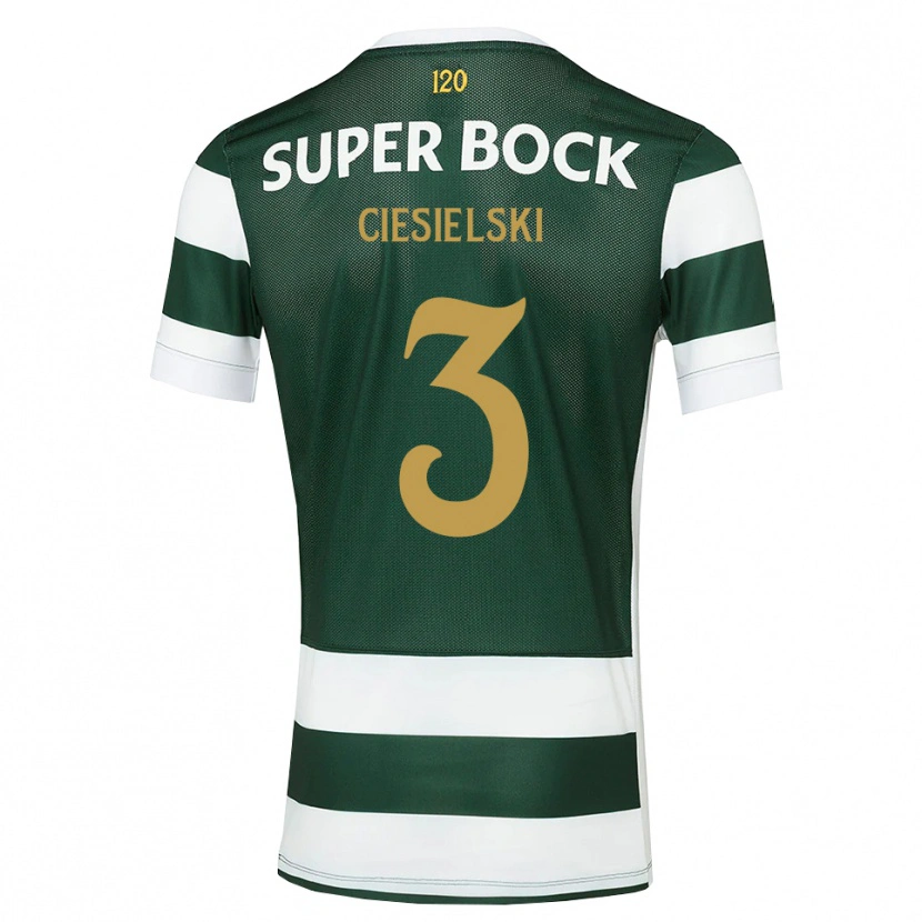 Danxen Homem Camisola Daniel Ciesielski #3 Darkslategray Branco Principal 2026/27 Camisa