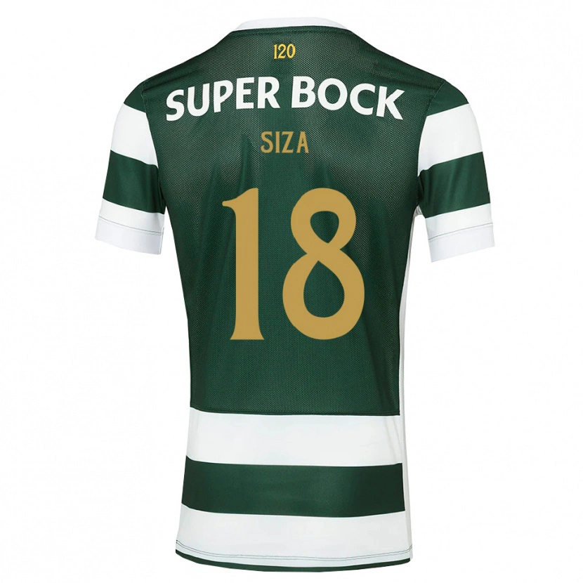 Danxen Homem Camisola Sergio Siza #18 Darkslategray Branco Principal 2026/27 Camisa