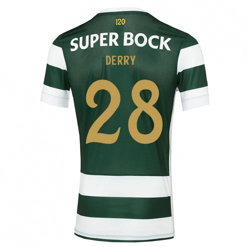 Danxen Homem Camisola Jesse Derry #28 Darkslategray Branco Principal 2026/27 Camisa
