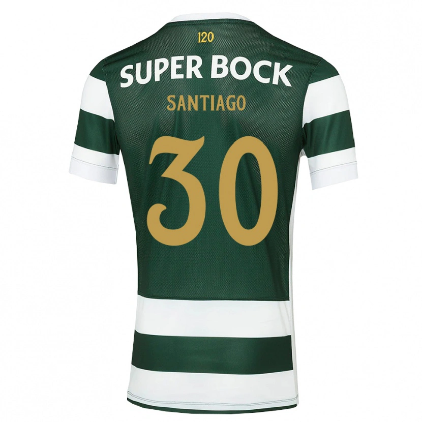 Danxen Homem Camisola Carolina Santiago #30 Darkslategray Branco Principal 2026/27 Camisa