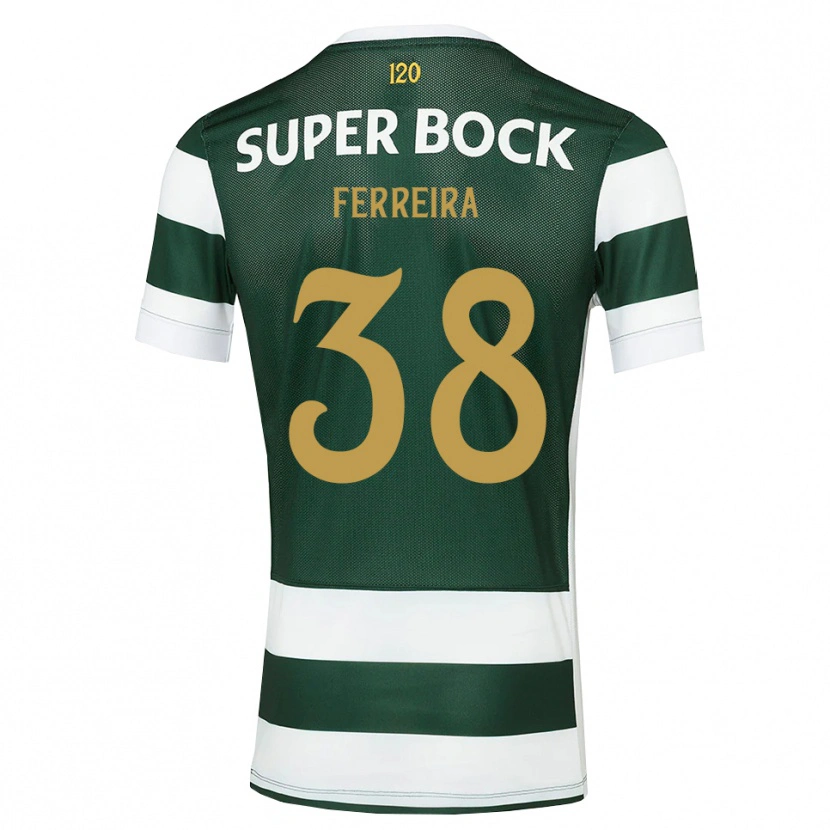 Danxen Homem Camisola Marta Ferreira #38 Darkslategray Branco Principal 2026/27 Camisa