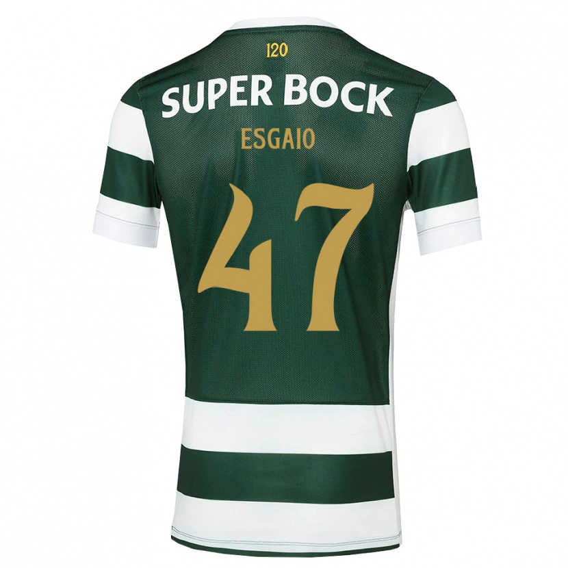 Danxen Homem Camisola Ricardo Esgaio #47 Darkslategray Branco Principal 2026/27 Camisa