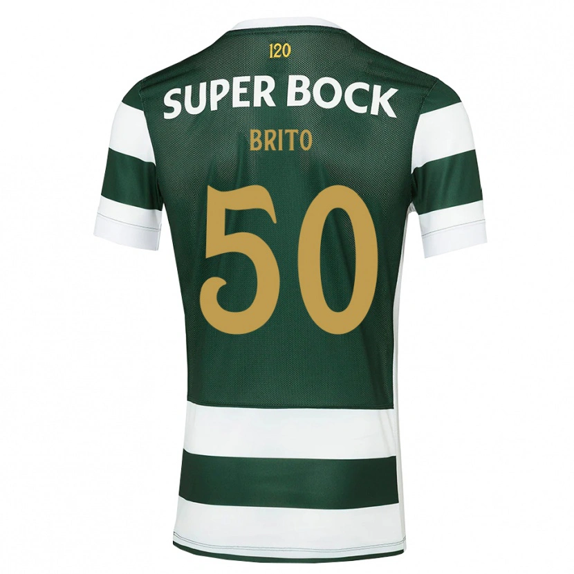 Danxen Homem Camisola Alexandre Brito #50 Darkslategray Branco Principal 2026/27 Camisa