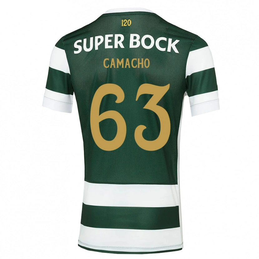 Danxen Homem Camisola Rafael Camacho #63 Darkslategray Branco Principal 2026/27 Camisa