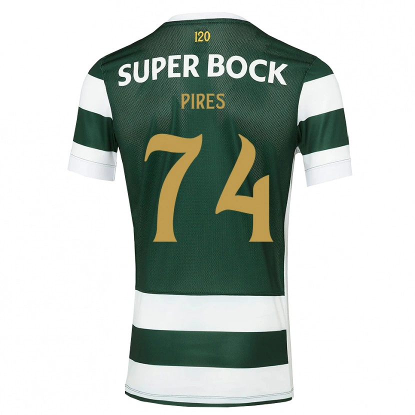 Danxen Homem Camisola Guilherme Pires #74 Darkslategray Branco Principal 2026/27 Camisa