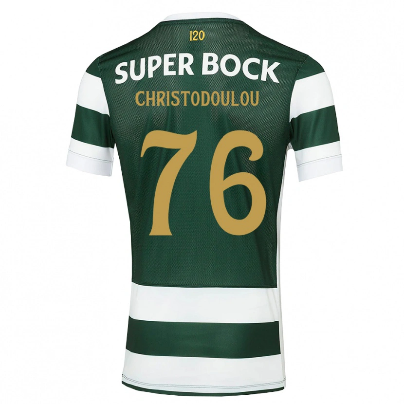Danxen Homem Camisola Argyris Christodoulou #76 Darkslategray Branco Principal 2026/27 Camisa
