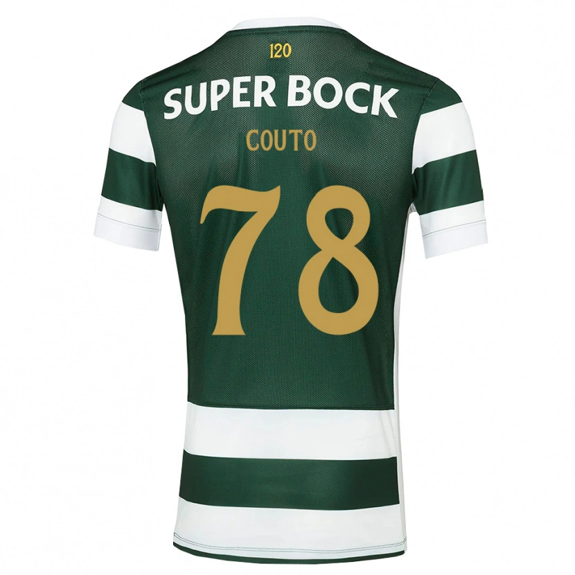 Danxen Homem Camisola Mauro Couto #78 Darkslategray Branco Principal 2026/27 Camisa