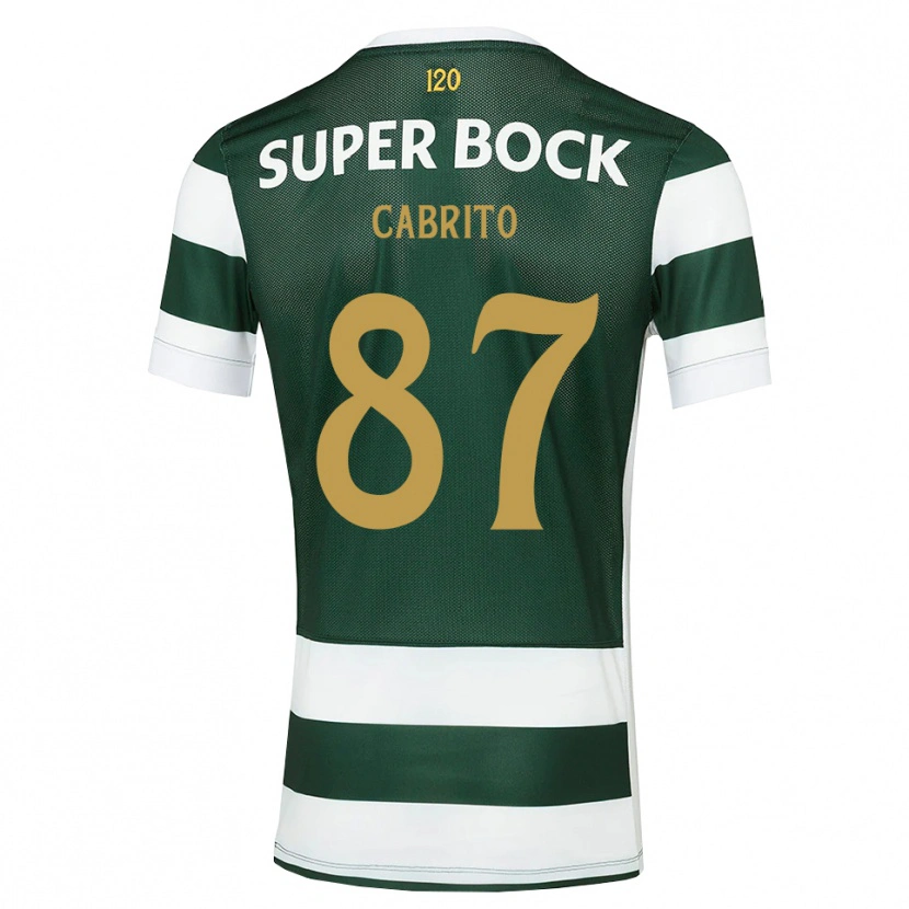 Danxen Homem Camisola Rodrigo Cabrito #87 Darkslategray Branco Principal 2026/27 Camisa