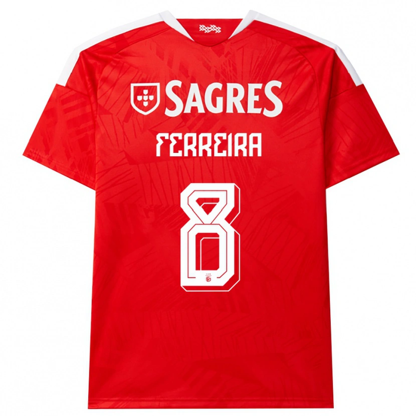 Danxen Homem Camisola Isaac Ferreira #8 Vermelho Branco Amarelo Principal 2026/27 Camisa