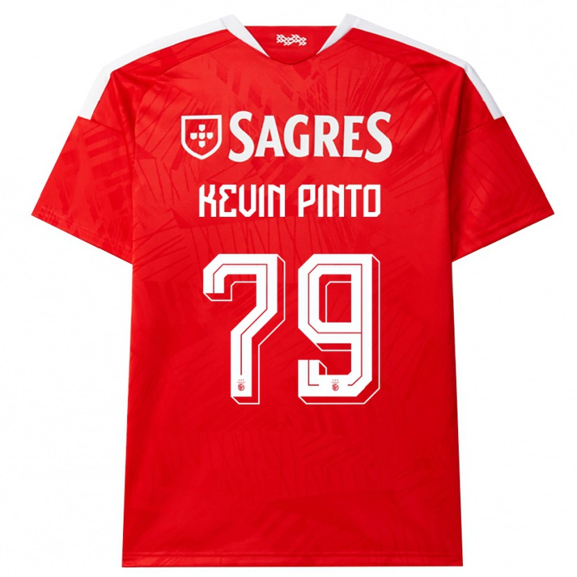 Danxen Homem Camisola Kevin Pinto #79 Vermelho Branco Amarelo Principal 2026/27 Camisa