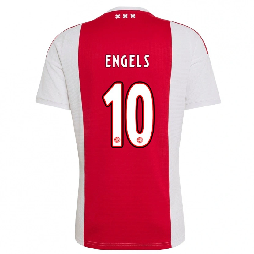 Danxen Homem Camisola Chip Engels #10 Vermelho Branco Amarelo Principal 2026/27 Camisa