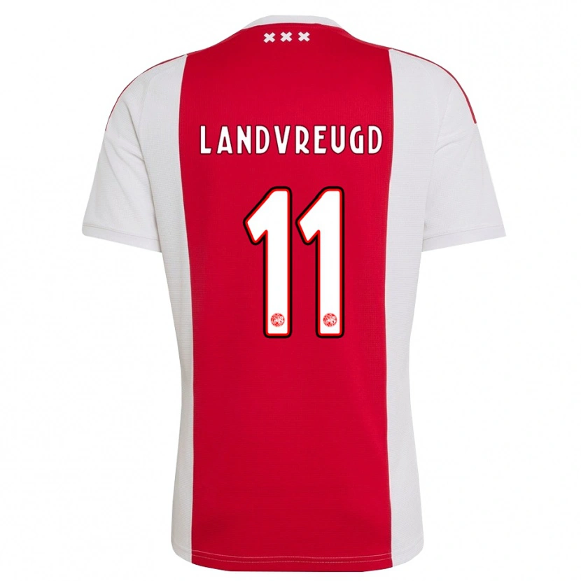Danxen Homem Camisola Nafairon Landvreugd #11 Vermelho Branco Amarelo Principal 2026/27 Camisa