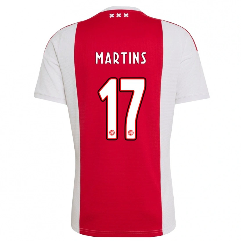 Danxen Homem Camisola Lilinho Martins #17 Vermelho Branco Amarelo Principal 2026/27 Camisa