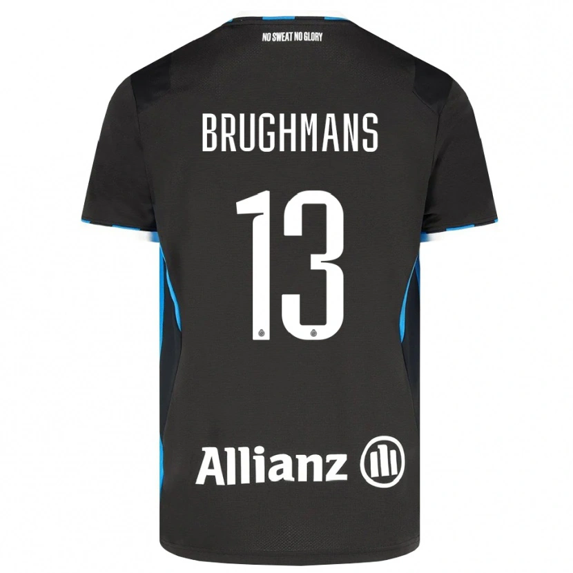 Danxen Homem Camisola Beau Brughmans #13 Preto Vermelho Azul Principal 2026/27 Camisa