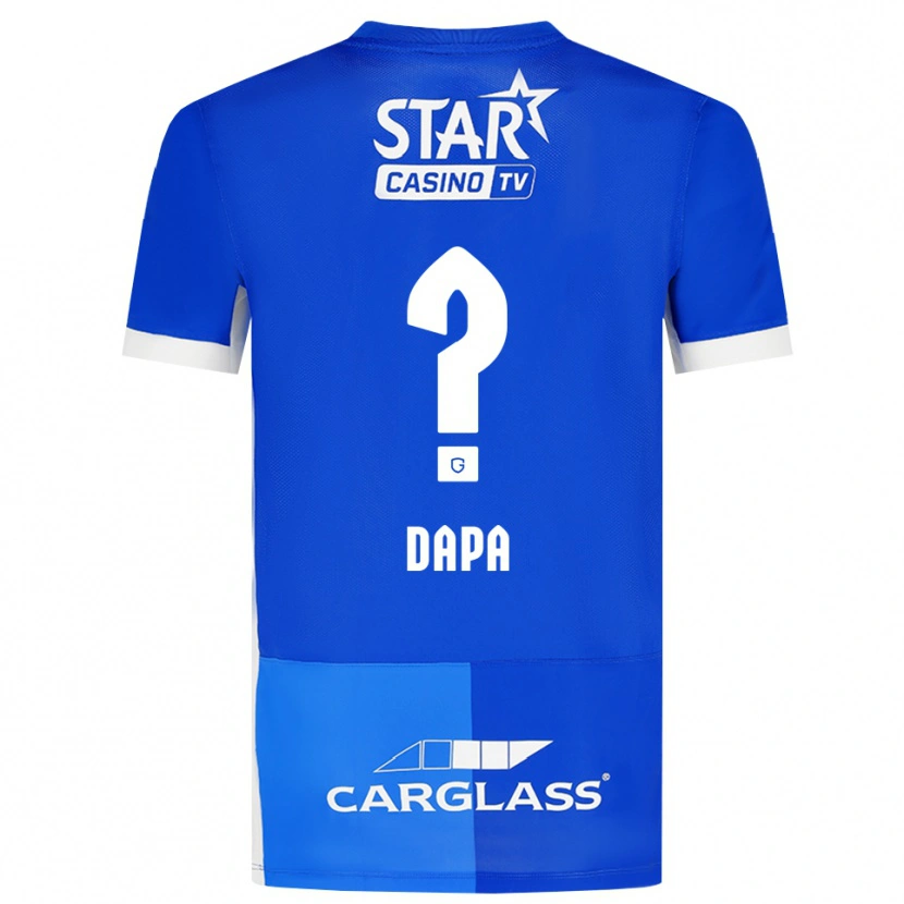 Danxen Homem Camisola Melvyn Dapa #0 Mediumblue Royalblue Branco Principal 2026/27 Camisa