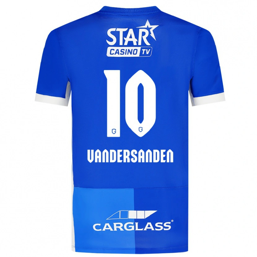 Danxen Homem Camisola Sien Vandersanden #10 Mediumblue Royalblue Branco Principal 2026/27 Camisa
