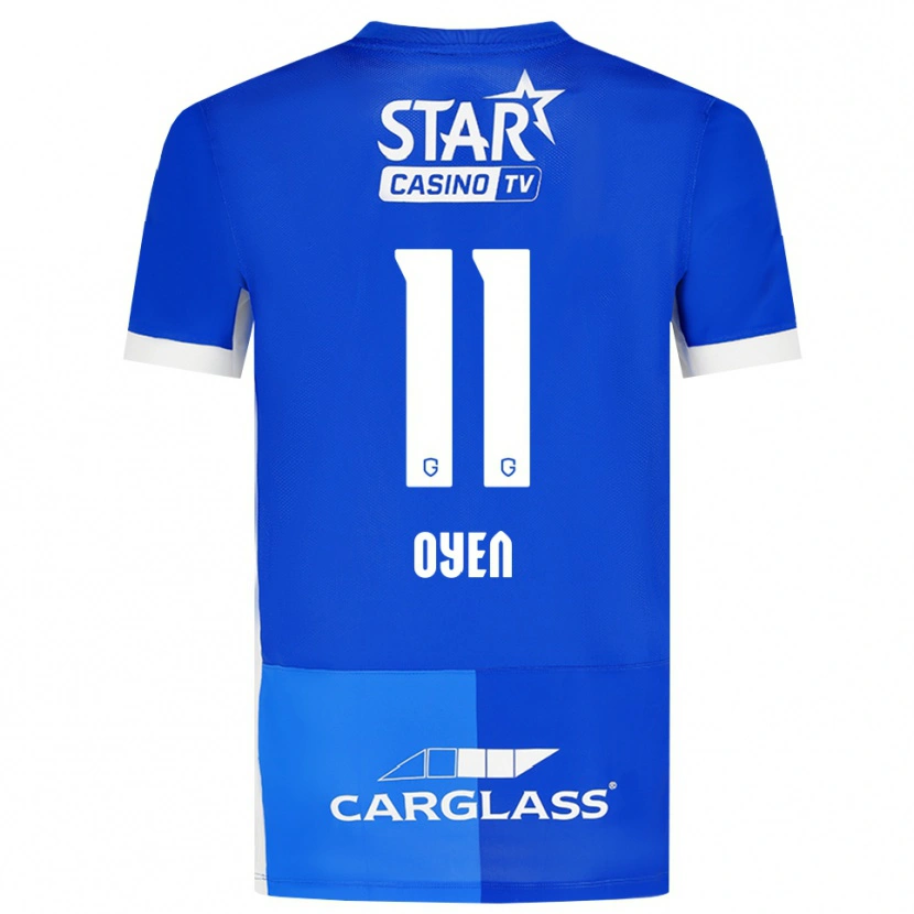 Danxen Homem Camisola Luca Oyen #11 Mediumblue Royalblue Branco Principal 2026/27 Camisa
