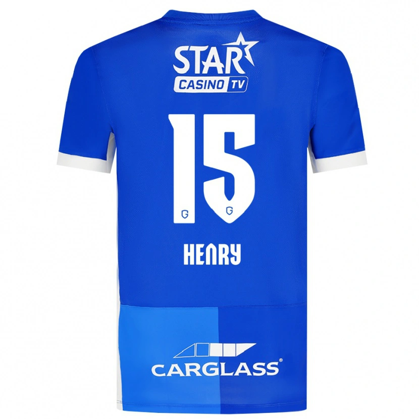 Danxen Homem Camisola Zion Henry #15 Mediumblue Royalblue Branco Principal 2026/27 Camisa