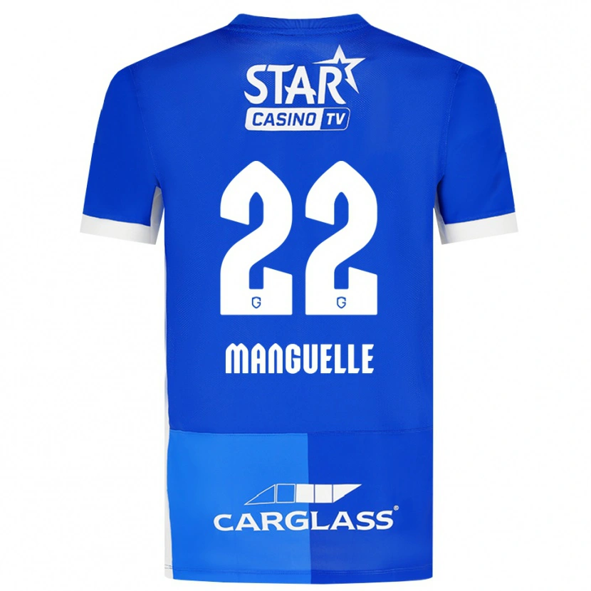 Danxen Homem Camisola Brad Manguelle #22 Mediumblue Royalblue Branco Principal 2026/27 Camisa
