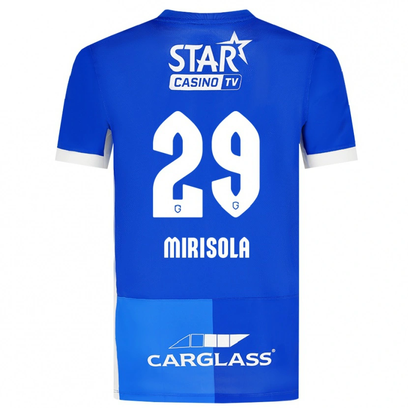 Danxen Homem Camisola Robin Mirisola #29 Mediumblue Royalblue Branco Principal 2026/27 Camisa