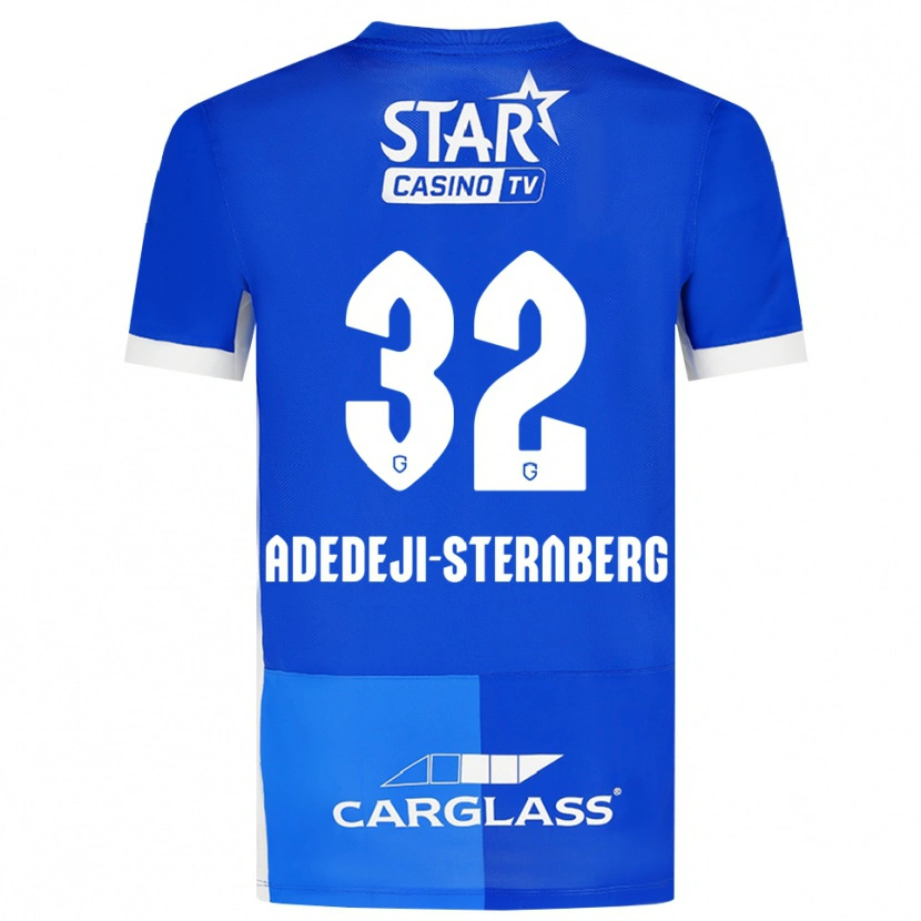 Danxen Homem Camisola Noah Adedeji-Sternberg #32 Mediumblue Royalblue Branco Principal 2026/27 Camisa