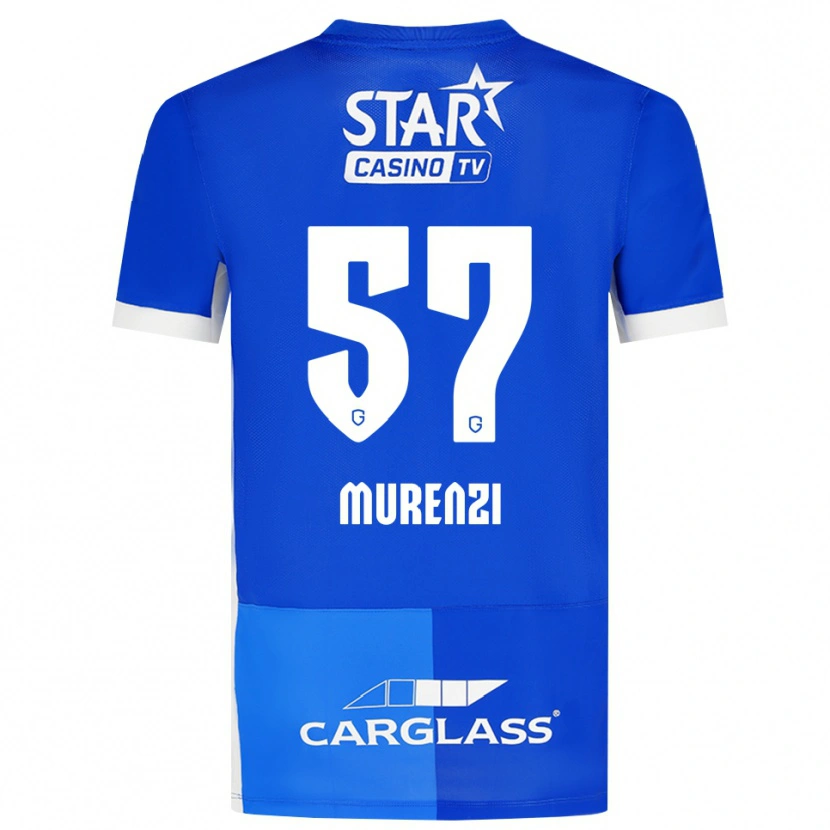 Danxen Homem Camisola Aaron Murenzi #57 Mediumblue Royalblue Branco Principal 2026/27 Camisa