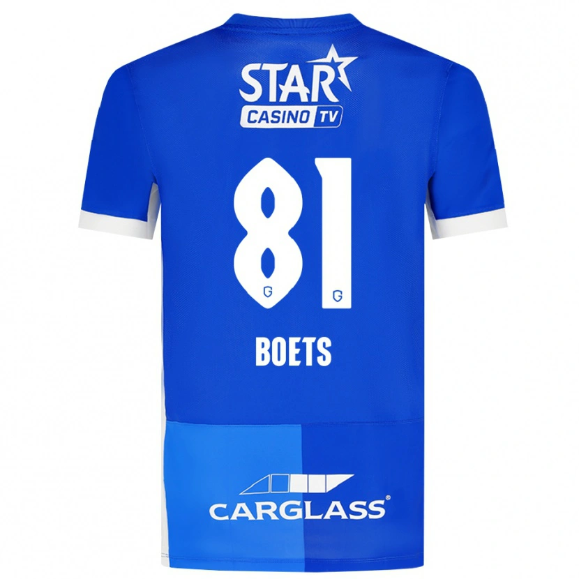 Danxen Homem Camisola Keo Boets #81 Mediumblue Royalblue Branco Principal 2026/27 Camisa