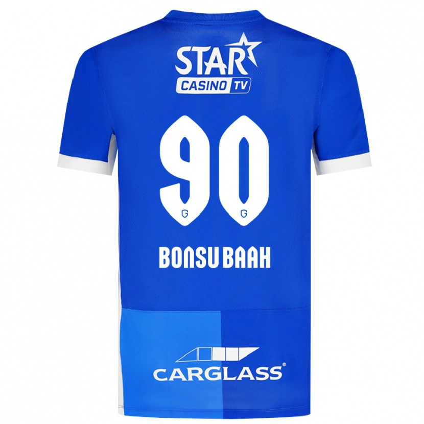Danxen Homem Camisola Christopher Bonsu Baah #90 Mediumblue Royalblue Branco Principal 2026/27 Camisa