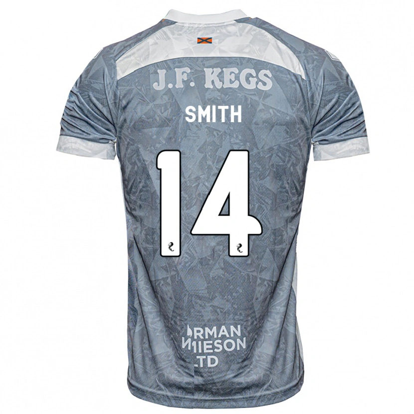 Danxen Homem Camisola Ellis Smith #14 Cinza Ardósia Claro Alternativa 2026/27 Camisa