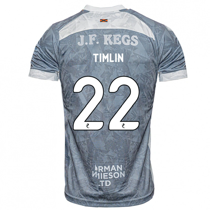 Danxen Homem Camisola Sophie Timlin #22 Cinza Ardósia Claro Alternativa 2026/27 Camisa